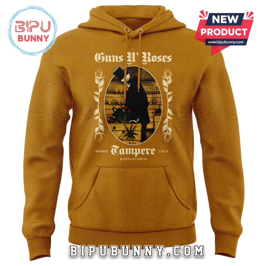 Guns N’ Roses Tonight We Play Tampere 2025 Hoodie Guns N’ Roses Tonight We Play Tampere 2025 Hoodie