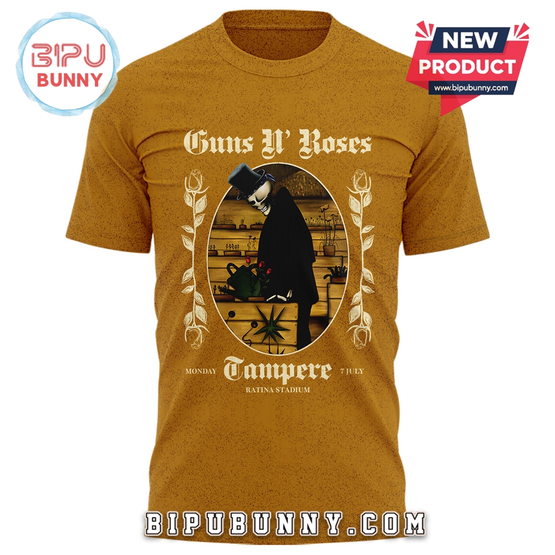 Guns N’ Roses Tonight We Play Tampere 2025 Hoodie Guns N’ Roses Tonight We Play Tampere 2025 Hoodie