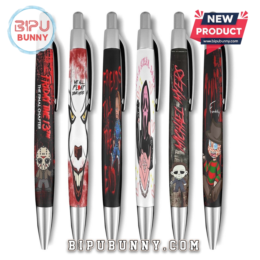 Horror Movies Premium Gel Pens Horror Movies Premium Gel Pens