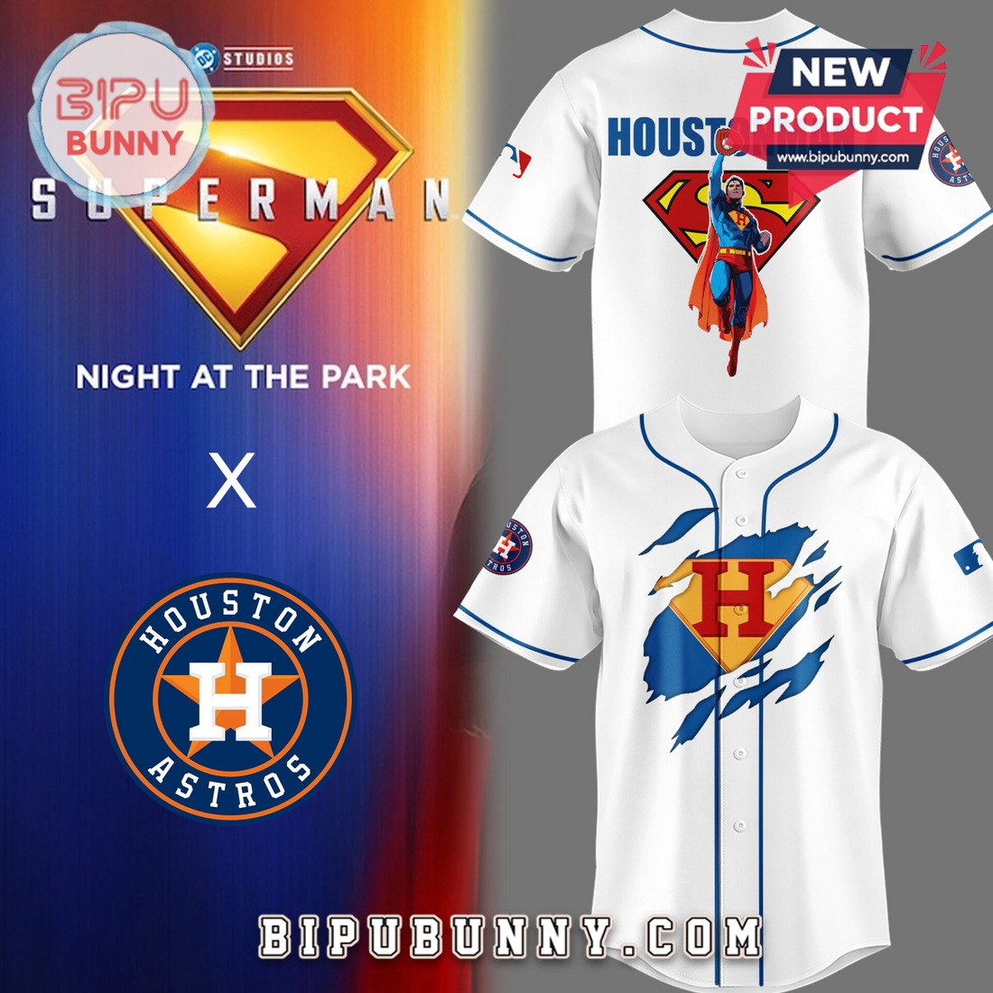 Houston Astros Baseball Superman Night Baseball Jersey Houston Astros Baseball Superman Night Baseball Jersey