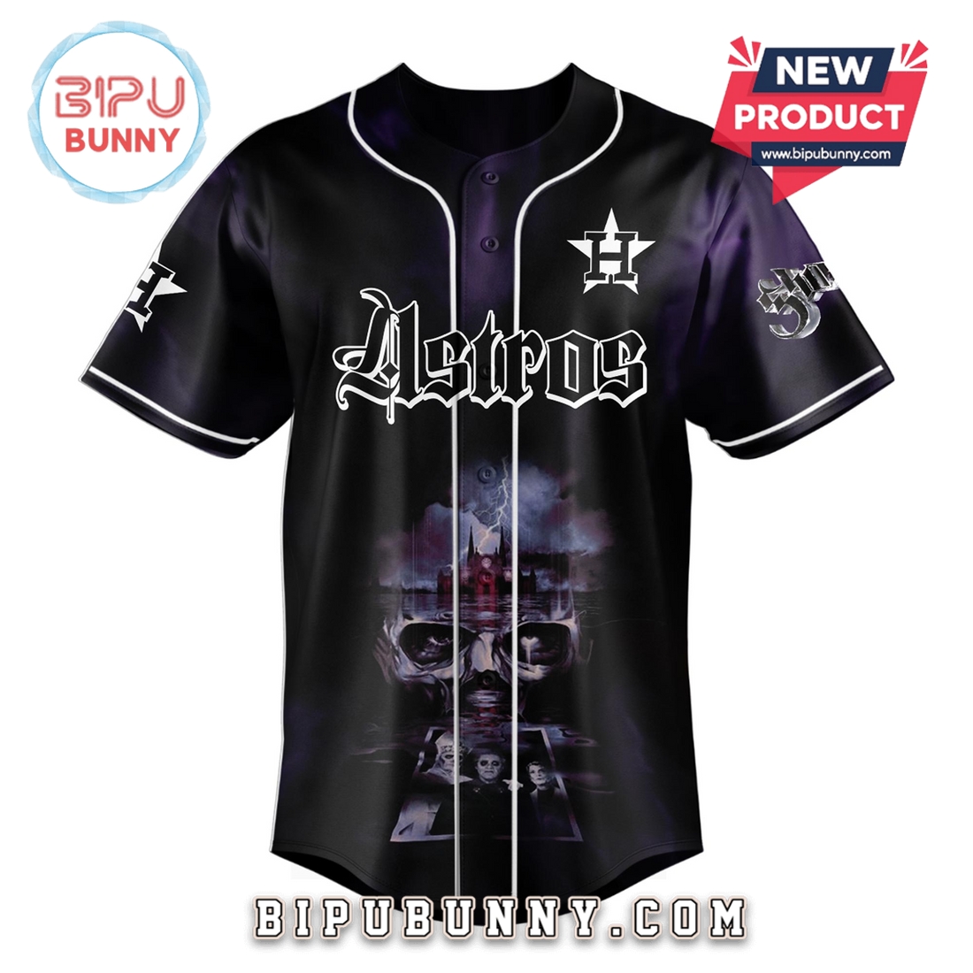 Houston Astros MLB GHOST Skeletour World Tour 2025 Jersey Houston Astros MLB GHOST Skeletour World Tour 2025 Jersey