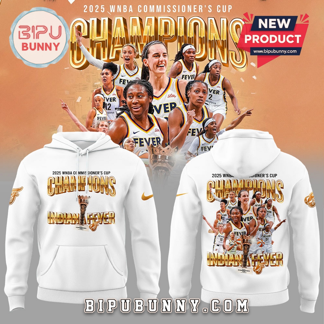 Indiana Fever 2025 WNBA Champions Hoodie And Pants Indiana Fever 2025 WNBA Champions Hoodie And Pants
