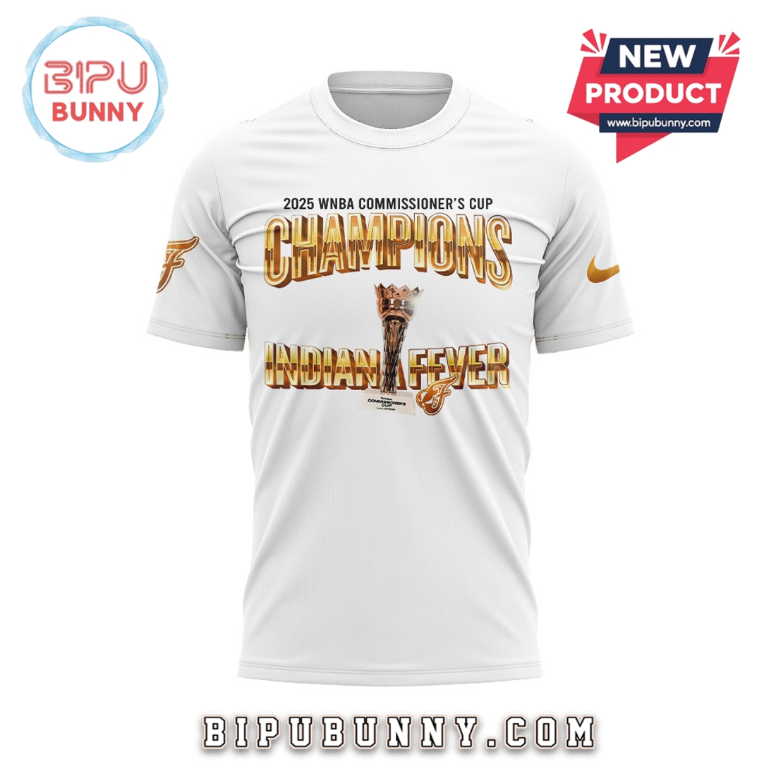 Indiana Fever 2025 WNBA Commissioner’s Champions Hoodie Indiana Fever 2025 WNBA Commissioner’s Champions Hoodie
