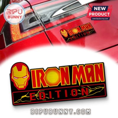 Iron man Edition Laser Engraved Car Badge