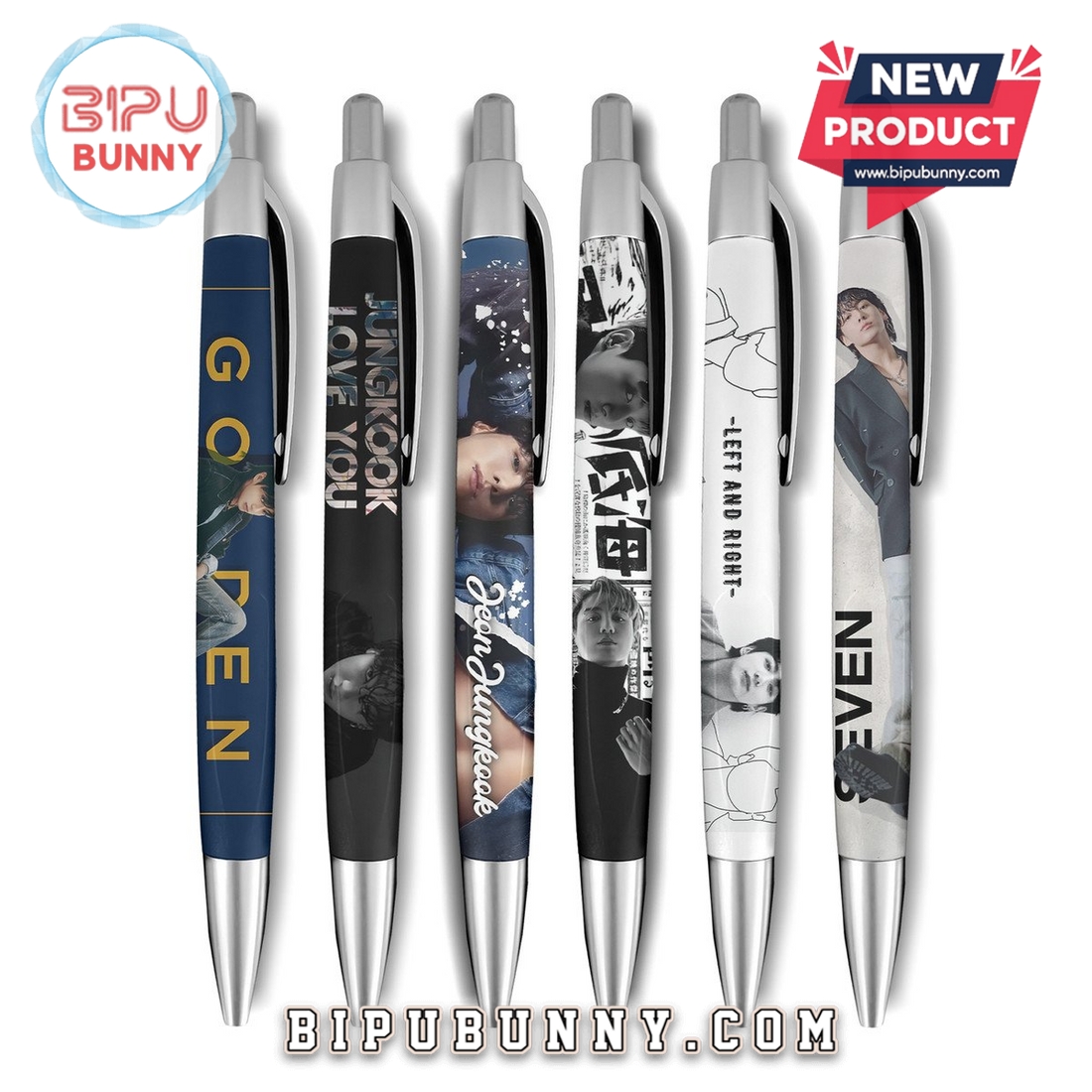 Jungkook Full Styles Premium Gel Pens Jungkook Full Styles Premium Gel Pens