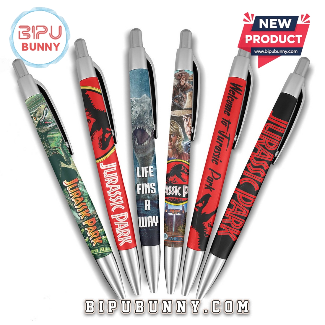Jurassic Park Premium Gel Pens Jurassic Park Premium Gel Pens