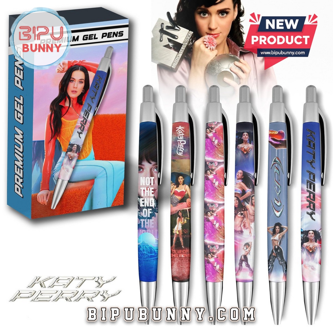 Katy Perry Premium Gel Pens Katy Perry Premium Gel Pens