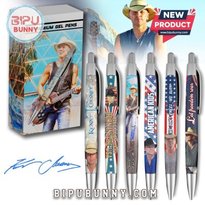 Kenny Chesney Full Styles Premium Gel Pens