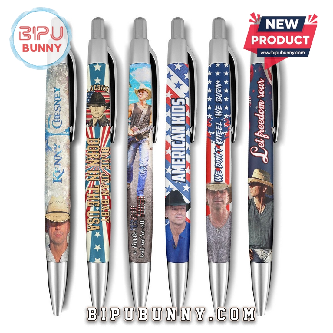 Kenny Chesney Full Styles Premium Gel Pens Kenny Chesney Full Styles Premium Gel Pens