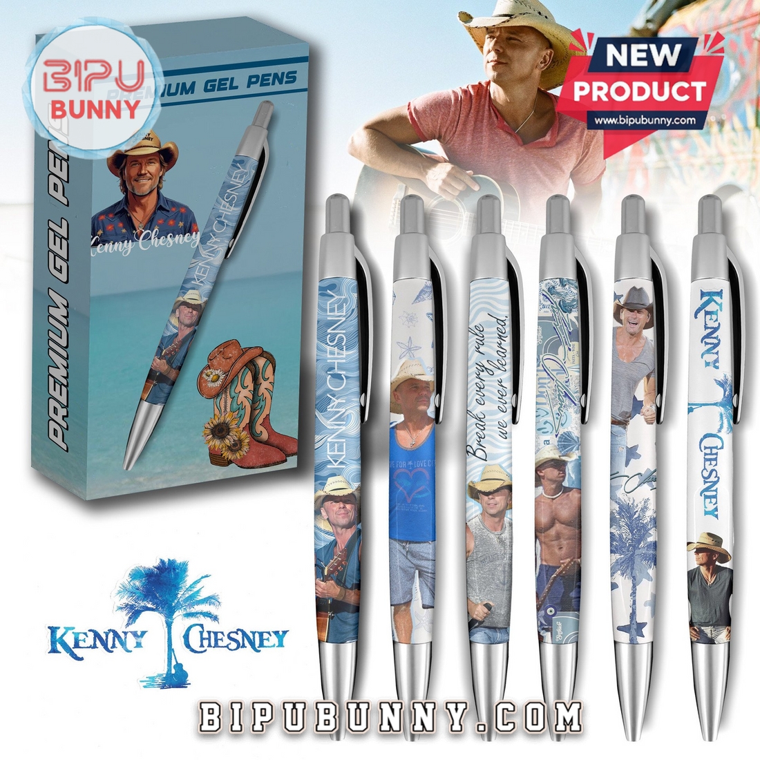 Kenny Chesney Premium Gel Pens Kenny Chesney Premium Gel Pens