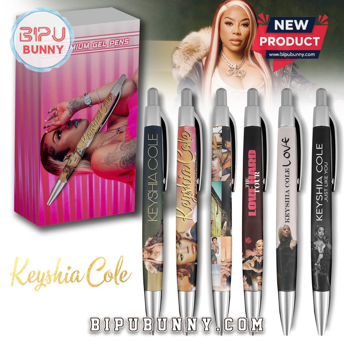 Keyshia Cole Premium Gel Pens Keyshia Cole Premium Gel Pens