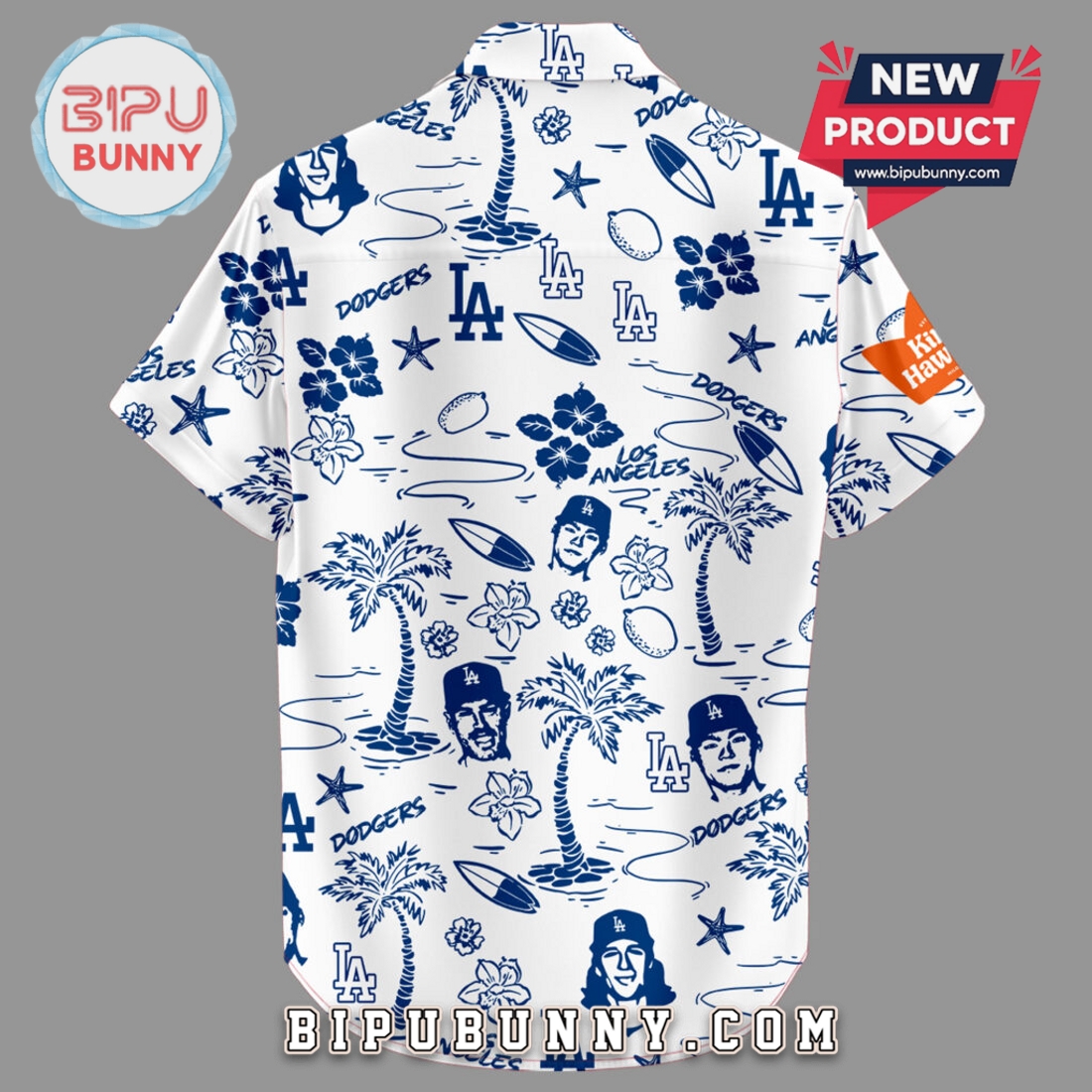 King’s Hawaiian Night For Fans LA Dodgers Hawaiian Shirt King’s Hawaiian Night For Fans LA Dodgers Hawaiian Shirt