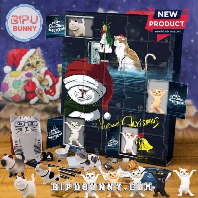 Kitty Advent Calendar, The One With 24 Little Doors