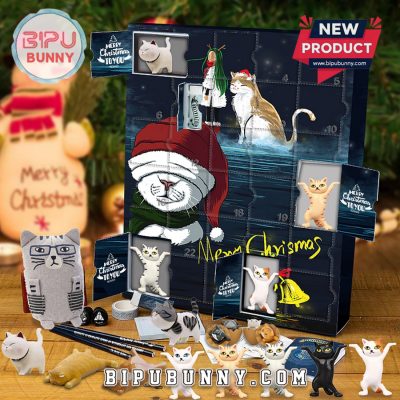 Kitty Advent Calendar, The One With 24 Little Doors
