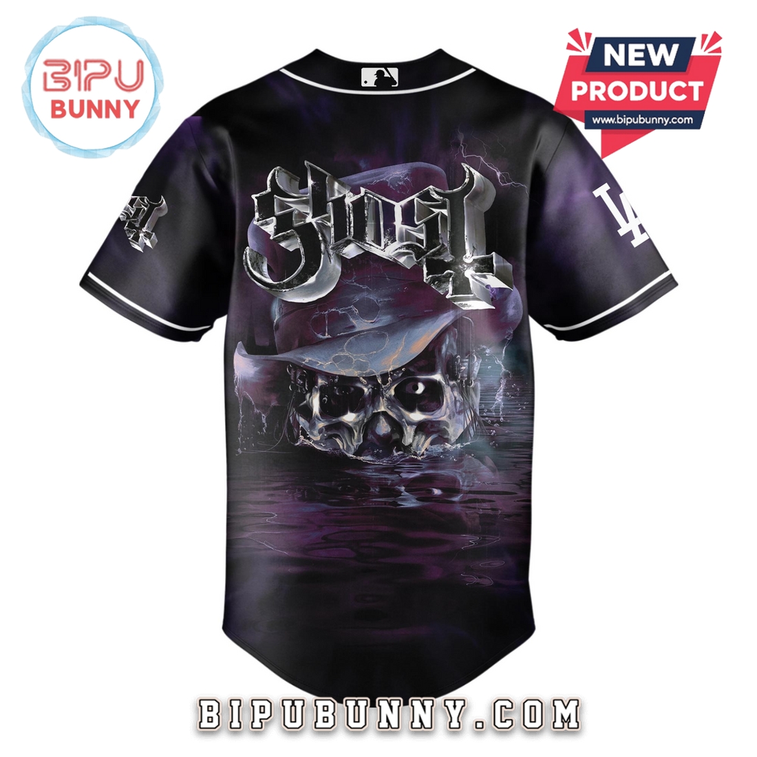 LA Dodgers MLB GHOST Skeletour World Tour 2025 Jersey LA Dodgers MLB GHOST Skeletour World Tour 2025 Jersey
