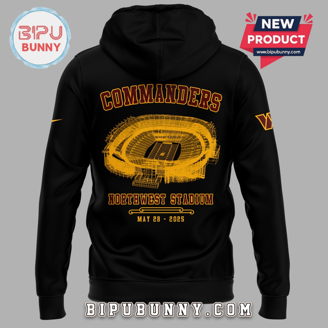 M72 World Tour x Washington Commanders Hoodie 2025 M72 World Tour x Washington Commanders Hoodie 2025