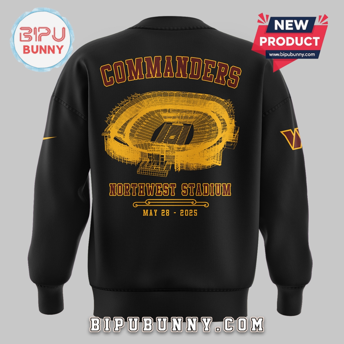M72 World Tour x Washington Commanders Hoodie 2025 M72 World Tour x Washington Commanders Hoodie 2025