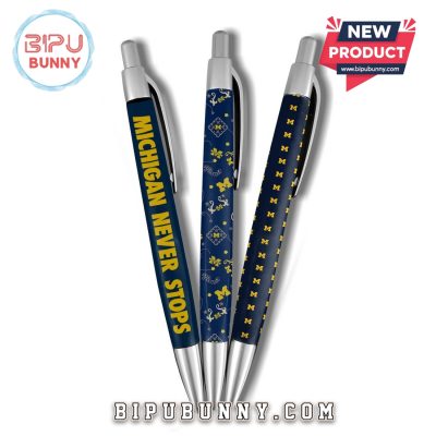 Michigan Wolverines Football Premium Gel Pens