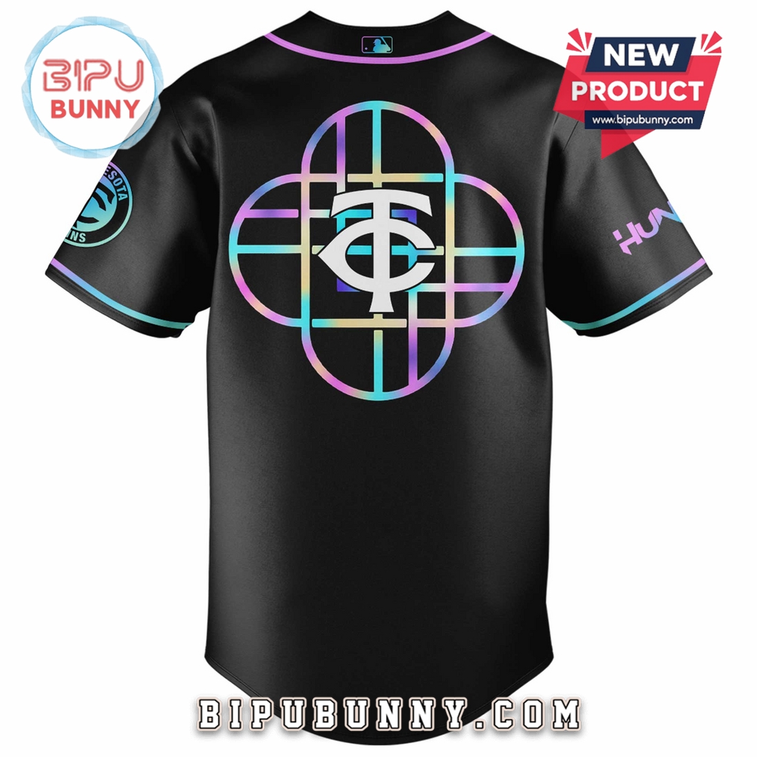 Minnesota Twins MLB x KPop Demon Hunters Baseball Jersey Minnesota Twins MLB x KPop Demon Hunters Baseball Jersey