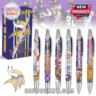 Minnesota Vikings Premium Gel Pens
