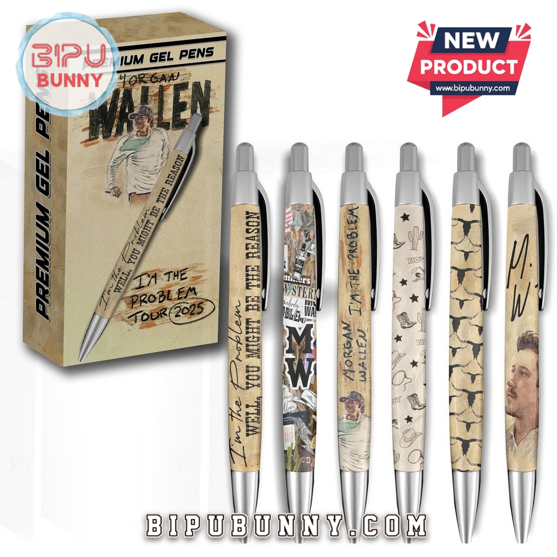 Morgan Wallen Premium Gel Pens Morgan Wallen Premium Gel Pens