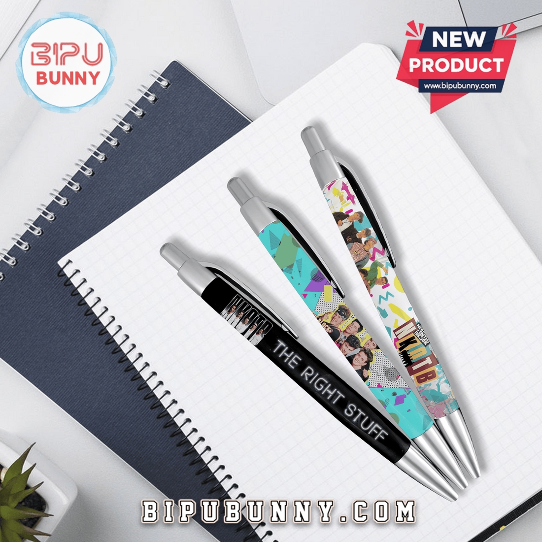 New Kids On The Block Premium Gel Pens New Kids On The Block Premium Gel Pens