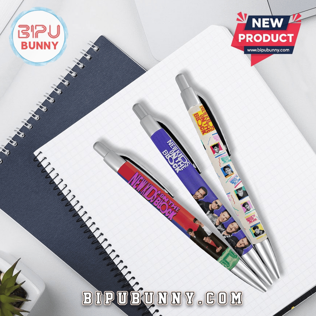 New Kids On The Block Premium Gel Pens New Kids On The Block Premium Gel Pens