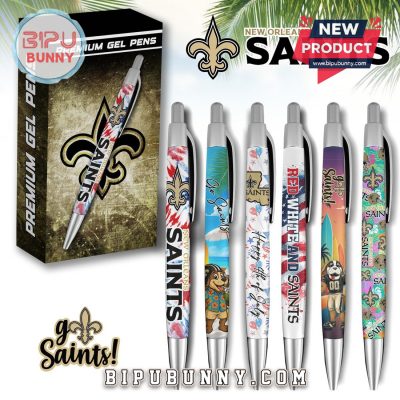 New Orleans Saints Premium Gel Pens