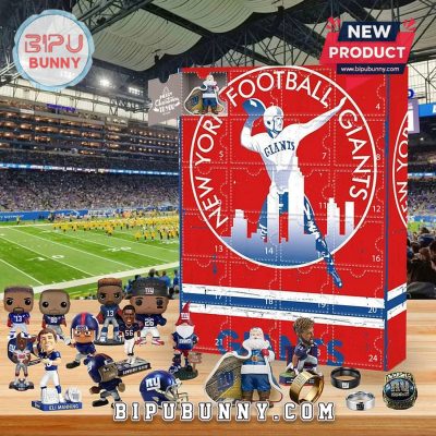 New York Giants Football Advent Calendar