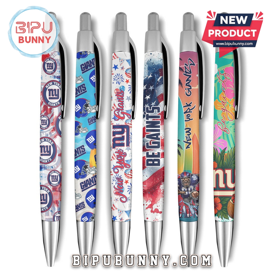 New York Giants Premium Gel Pens New York Giants Premium Gel Pens