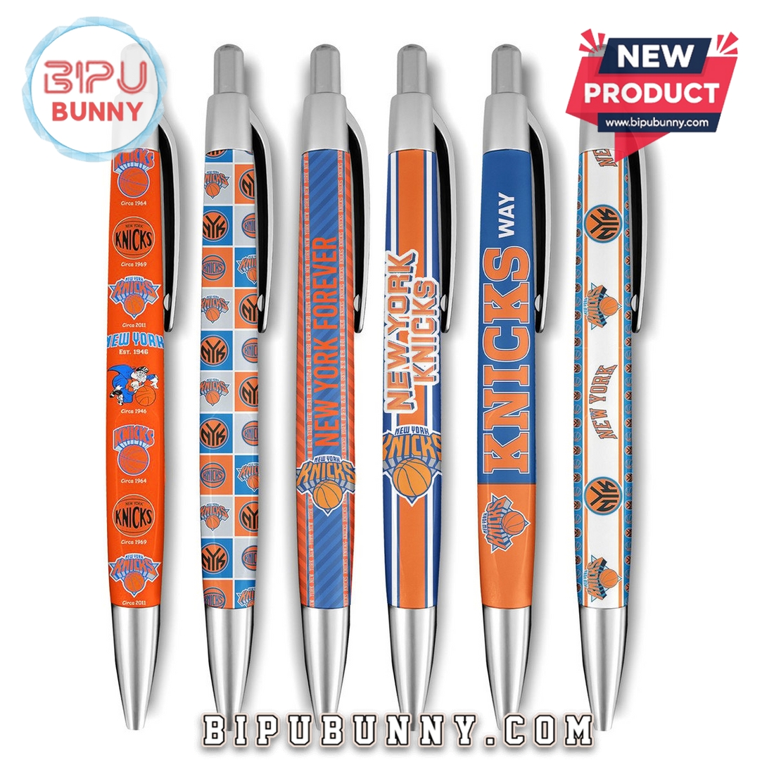 New York Knicks Premium Gel Pens New York Knicks Premium Gel Pens