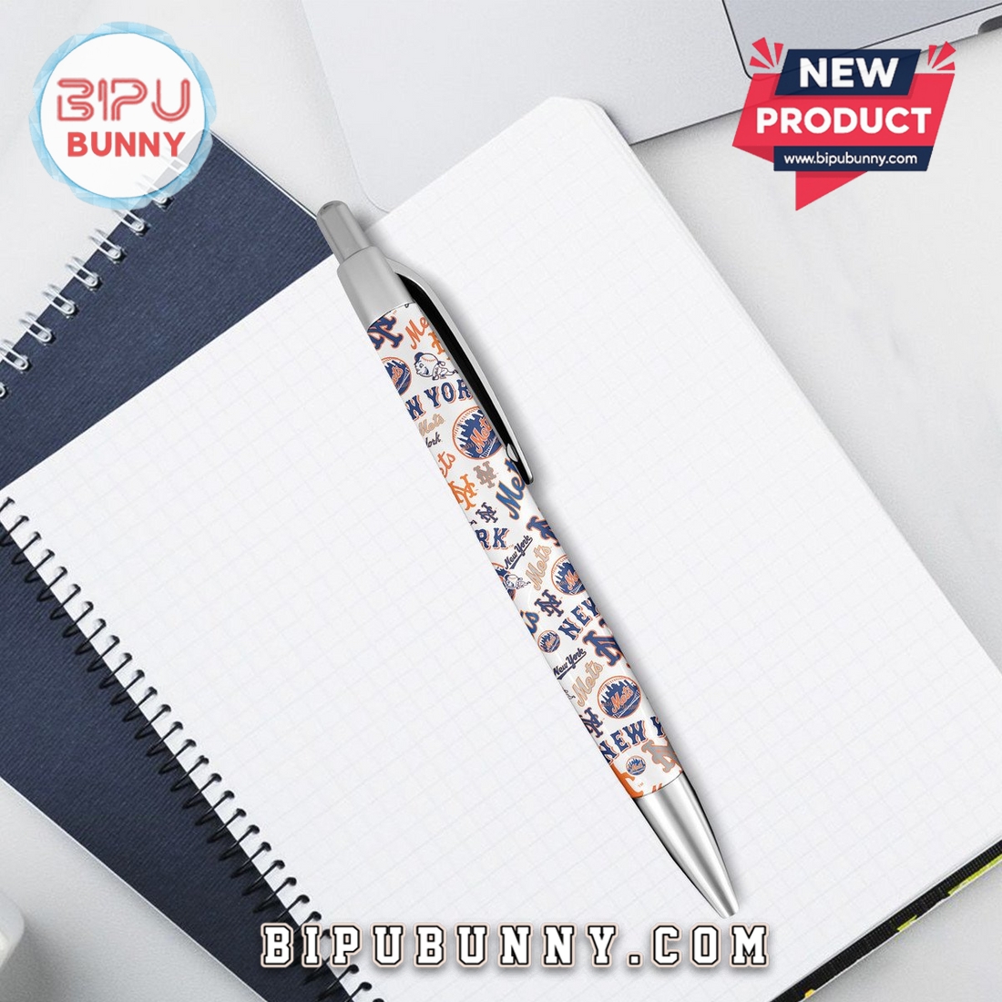 New York Mets Premium Gel Pens New York Mets Premium Gel Pens