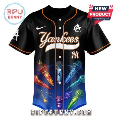 New York Yankees MLB x ATEEZ 2025 World Tour Baseball Jersey