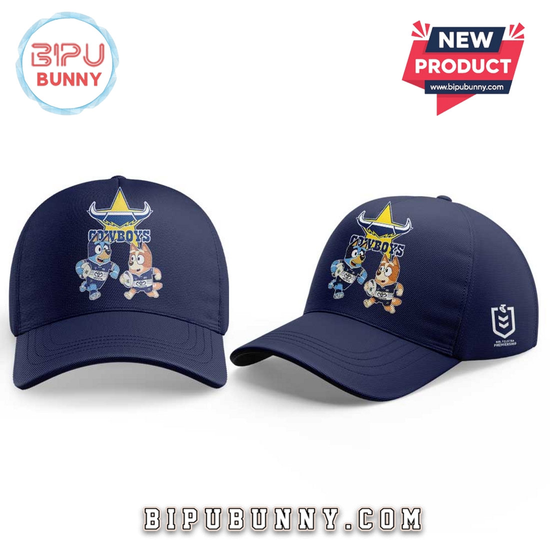 NQ Cowboys 2025 Bluey and Bingo Hoodie And Pants NQ Cowboys 2025 Bluey and Bingo Hoodie And Pants