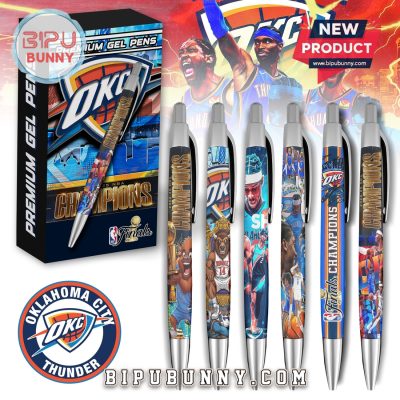 Oklahoma City Thunder OKC Premium Gel Pens
