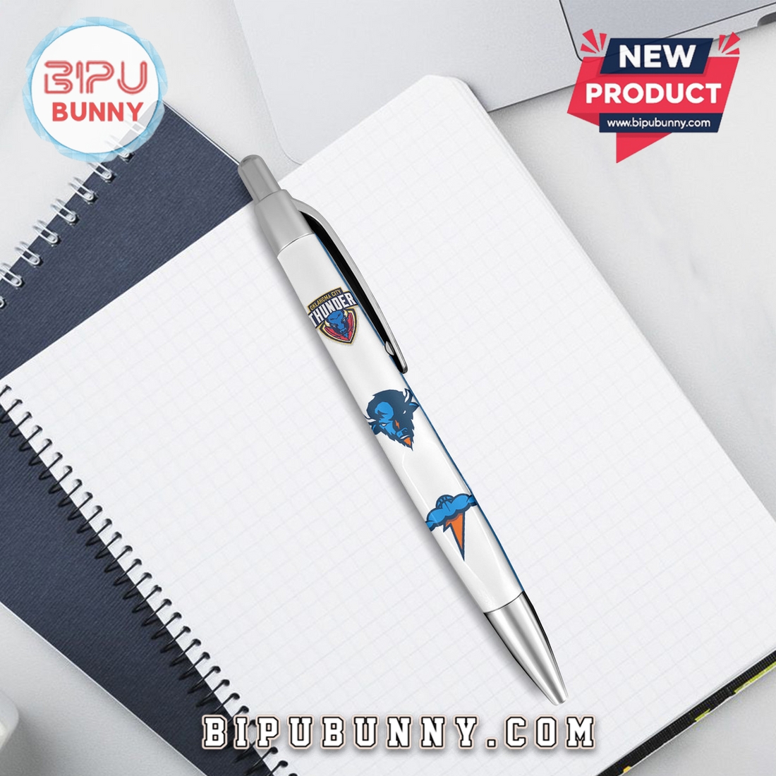 Oklahoma City Thunder Premium Gel Pens Oklahoma City Thunder Premium Gel Pens