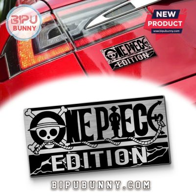 One Piece Edition Laser Engraved Car Emblem Badge