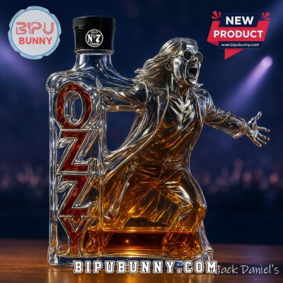 Ozzy Osbourne Final Tour Memorial Whiskey Bottle