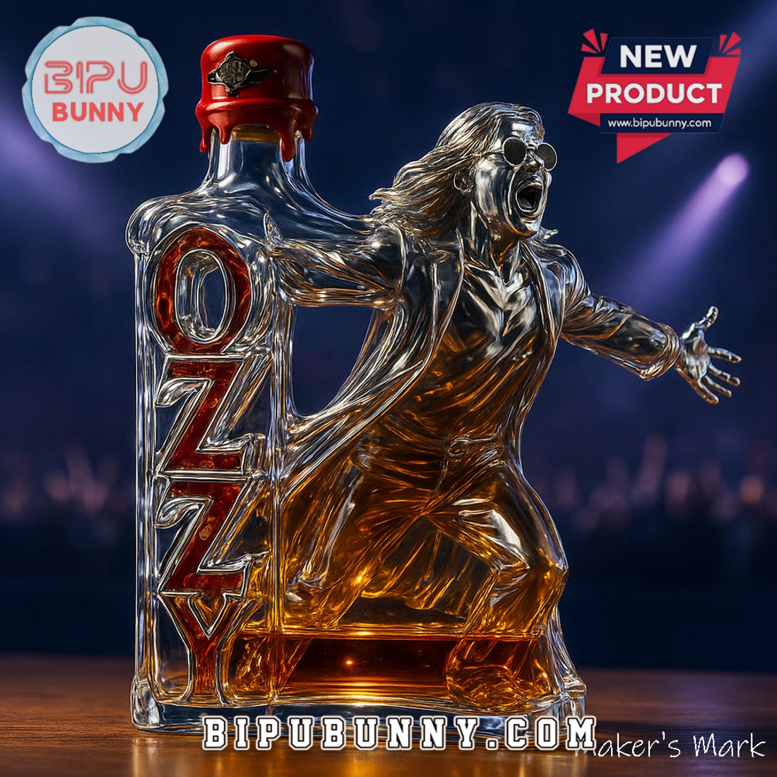 Ozzy Osbourne Final Tour Memorial Whiskey Bottle Ozzy Osbourne Final Tour Memorial Whiskey Bottle