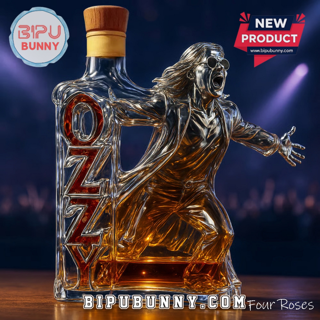 Ozzy Osbourne Final Tour Memorial Whiskey Bottle Ozzy Osbourne Final Tour Memorial Whiskey Bottle
