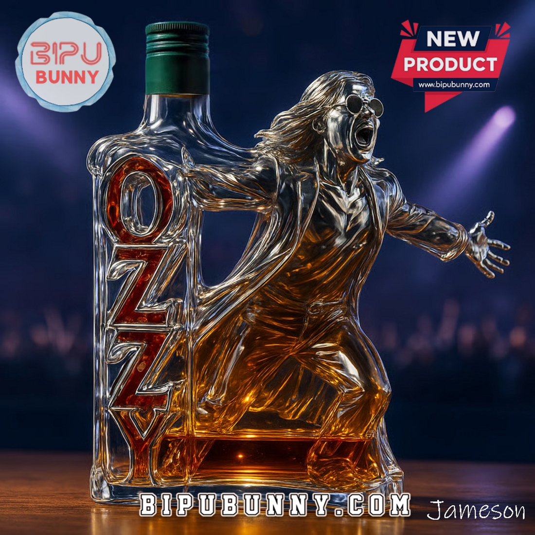 Ozzy Osbourne Final Tour Memorial Whiskey Bottle Ozzy Osbourne Final Tour Memorial Whiskey Bottle
