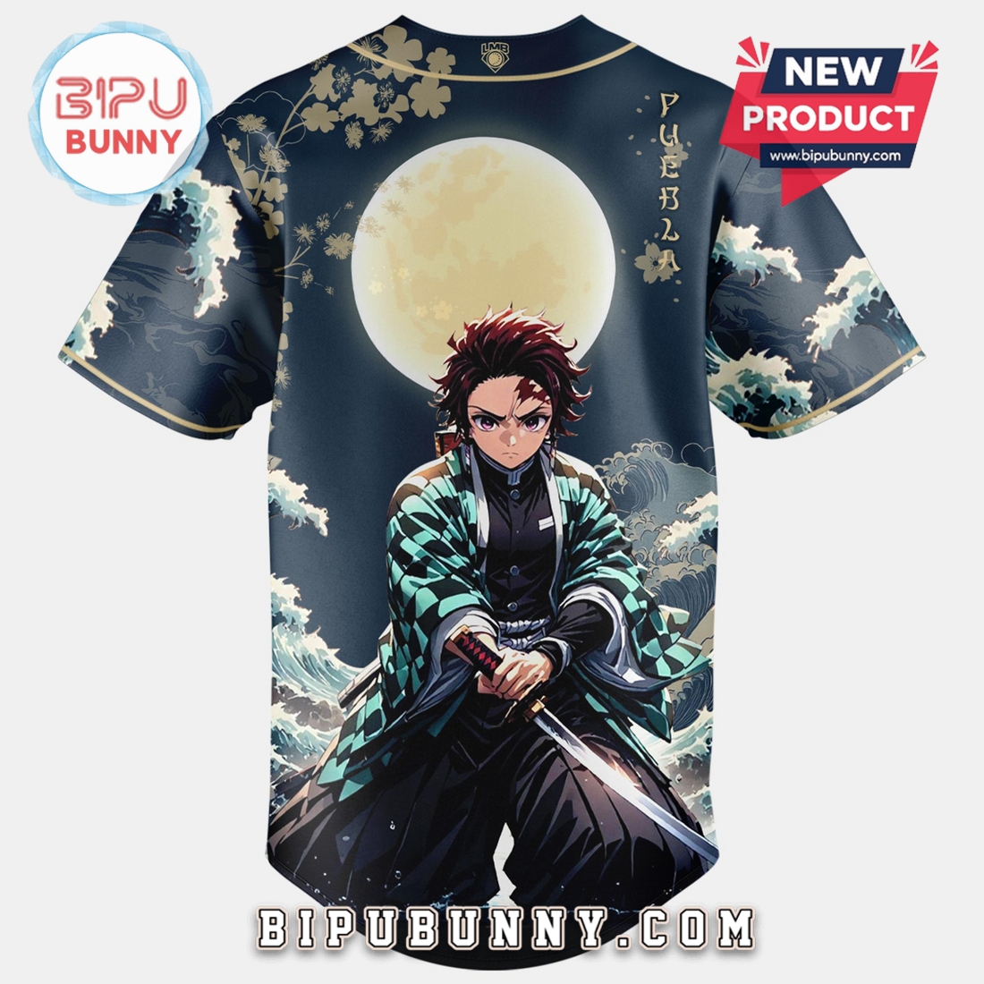 Pericos LMB x Demon Slayer Limited Edition Baseball Jersey Pericos LMB x Demon Slayer Limited Edition Baseball Jersey