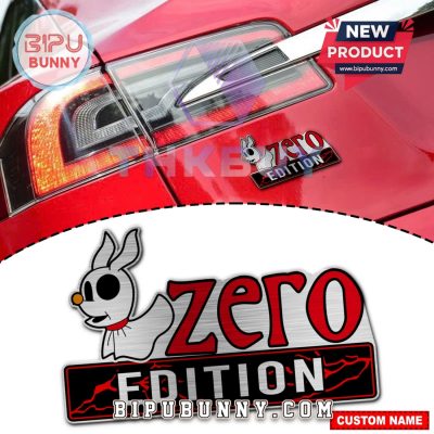 Personalized Zero Edition Laser Engraved Car Badge