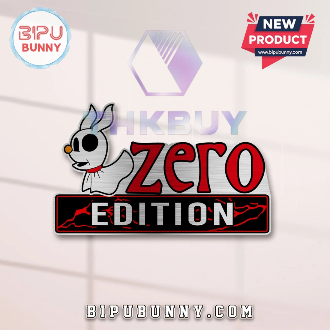 Personalized Zero Edition Laser Engraved Car Badge Personalized Zero Edition Laser Engraved Car Badge