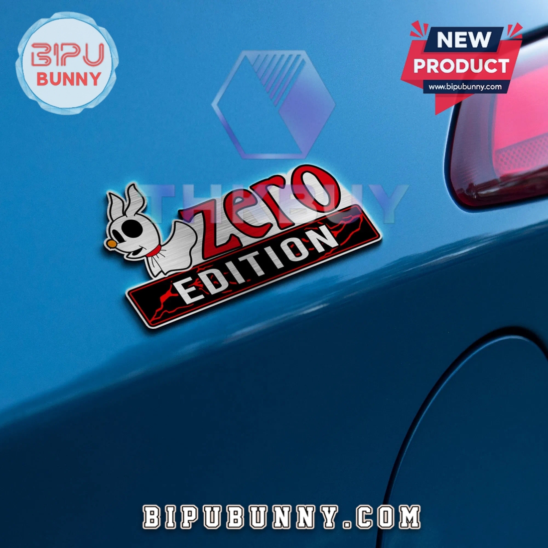 Personalized Zero Edition Laser Engraved Car Badge Personalized Zero Edition Laser Engraved Car Badge