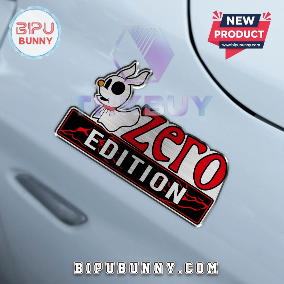 Personalized Zero Edition Laser Engraved Car Badge Personalized Zero Edition Laser Engraved Car Badge