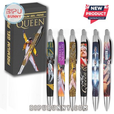 Queen Rock Band Premium Gel Pens