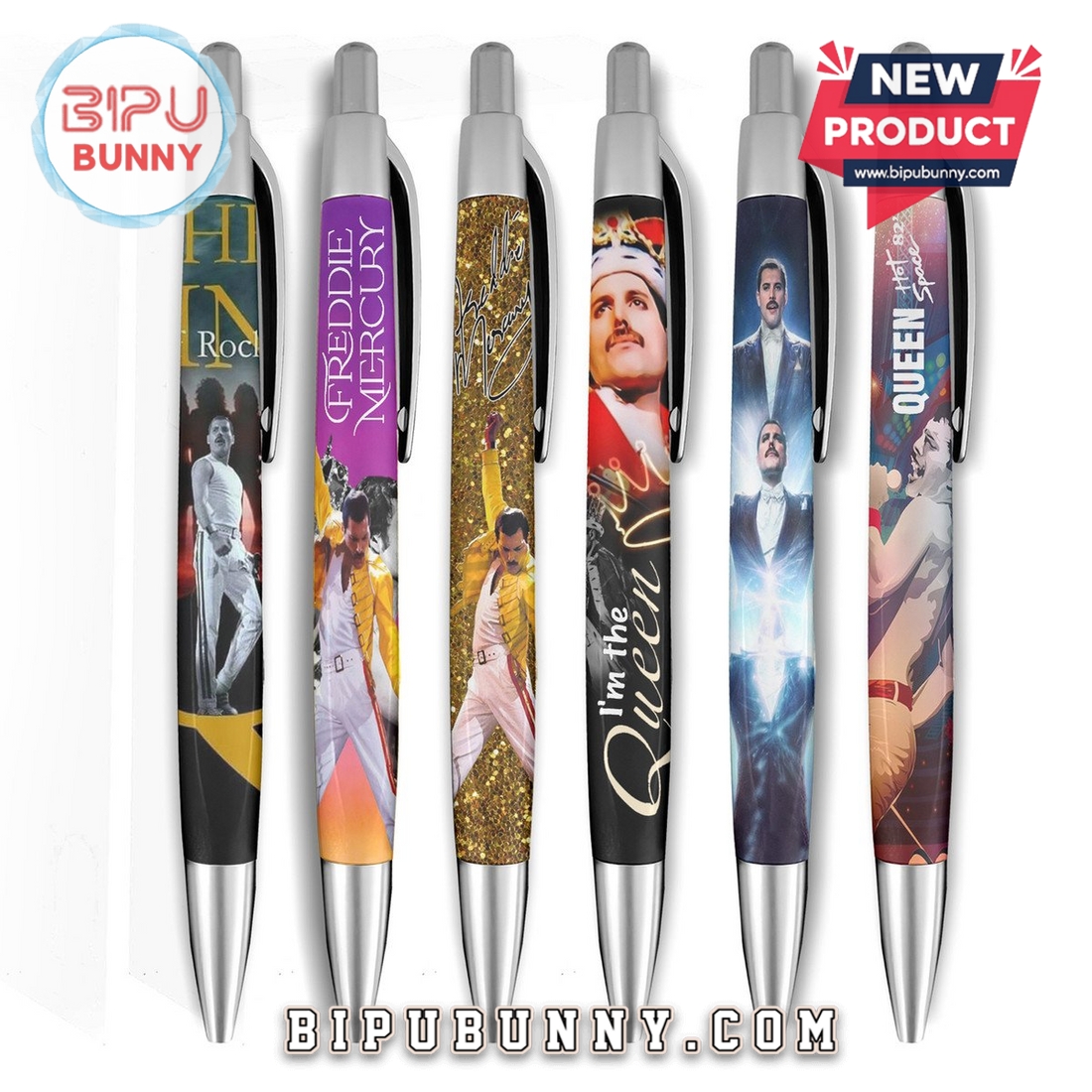 Queen Rock Band Premium Gel Pens Queen Rock Band Premium Gel Pens