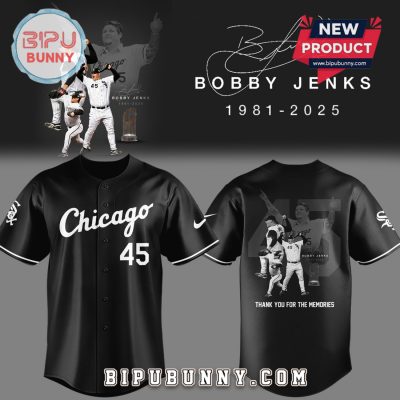 R.I.P Booby Jenks 1981 – 2025 Signatures Baseball Jersey