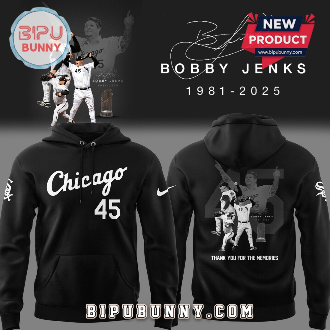 R.I.P Booby Jenks 1981 – 2025 Signatures Hoodie R.I.P Booby Jenks 1981 – 2025 Signatures Hoodie